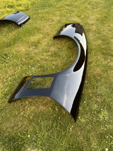 Frisch lackiert und fertig für die Montage..