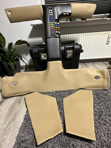 Mein Dachhimmel und Sidepanels mit neuem "Saddle Tan" Bezugsstoff